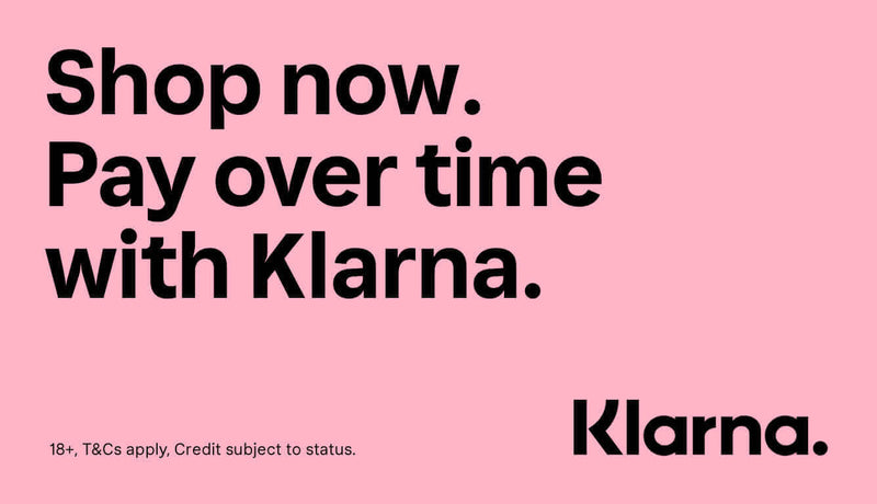 Shop now. Pay over time with Klarna