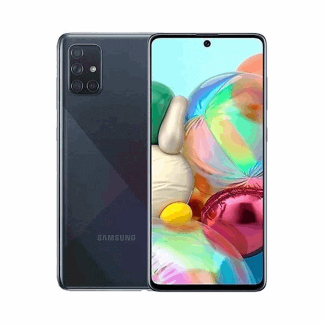 Refurbished Samsung Galaxy A71 - Crush Black