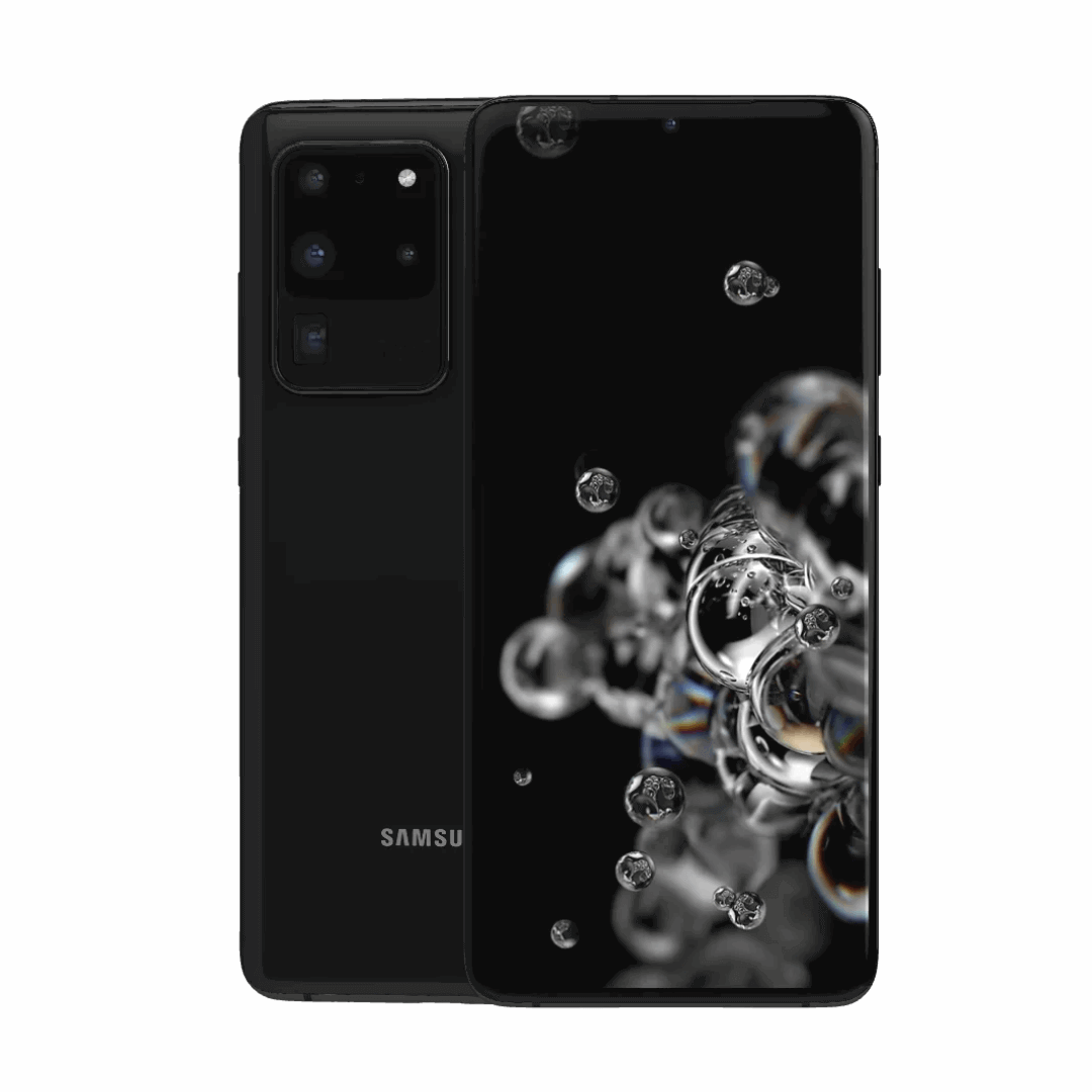 Refurbished Samsung Galaxy S20 Ultra 5G - Cosmic Black