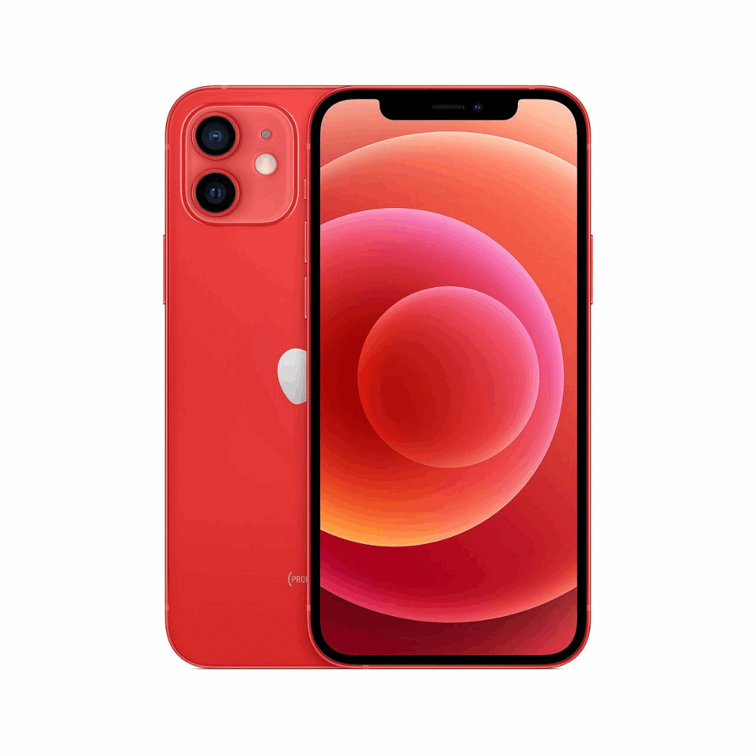 Refurbished Apple iPhone 12 - Red