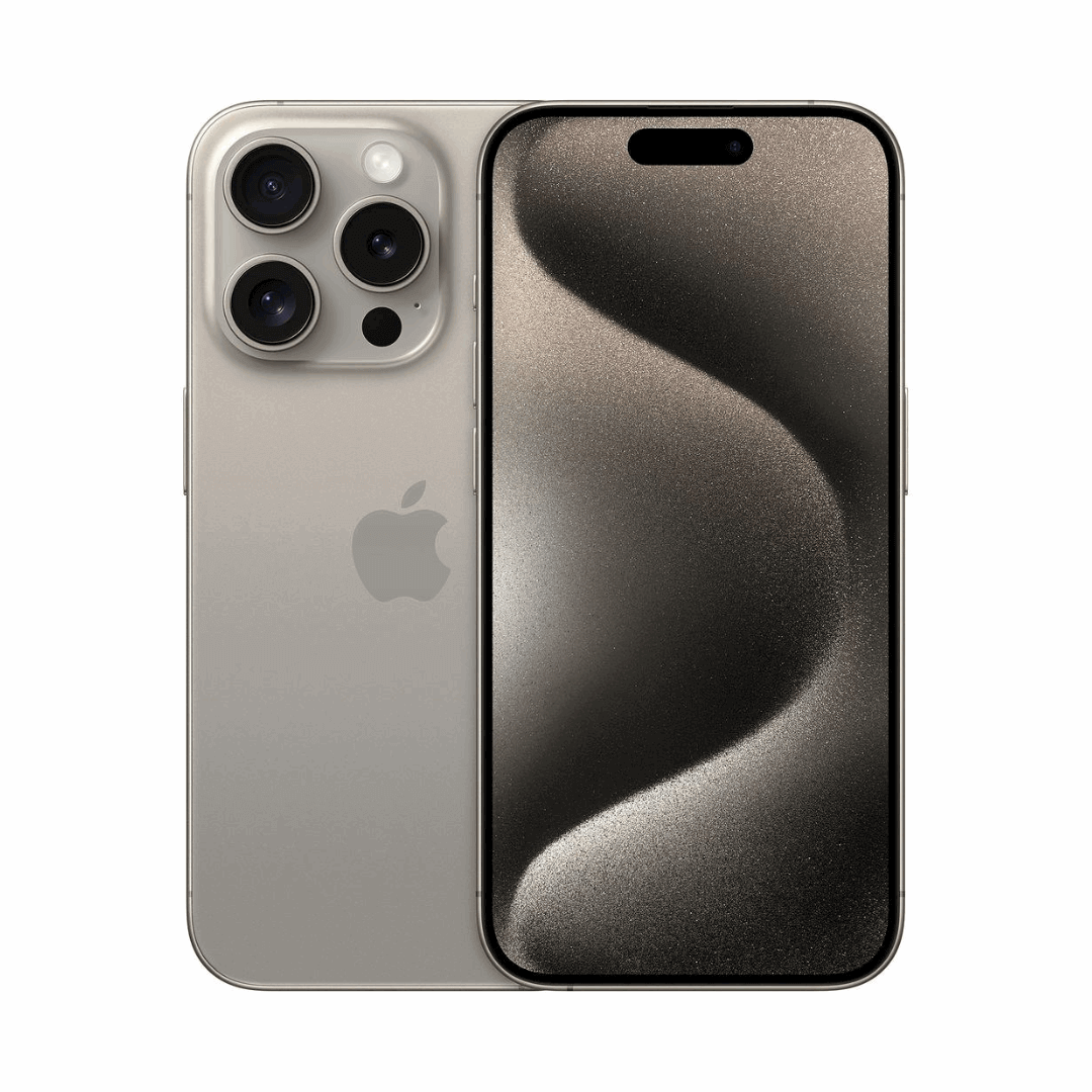 Refurbished Apple iPhone 15 Pro - Natural Titanium