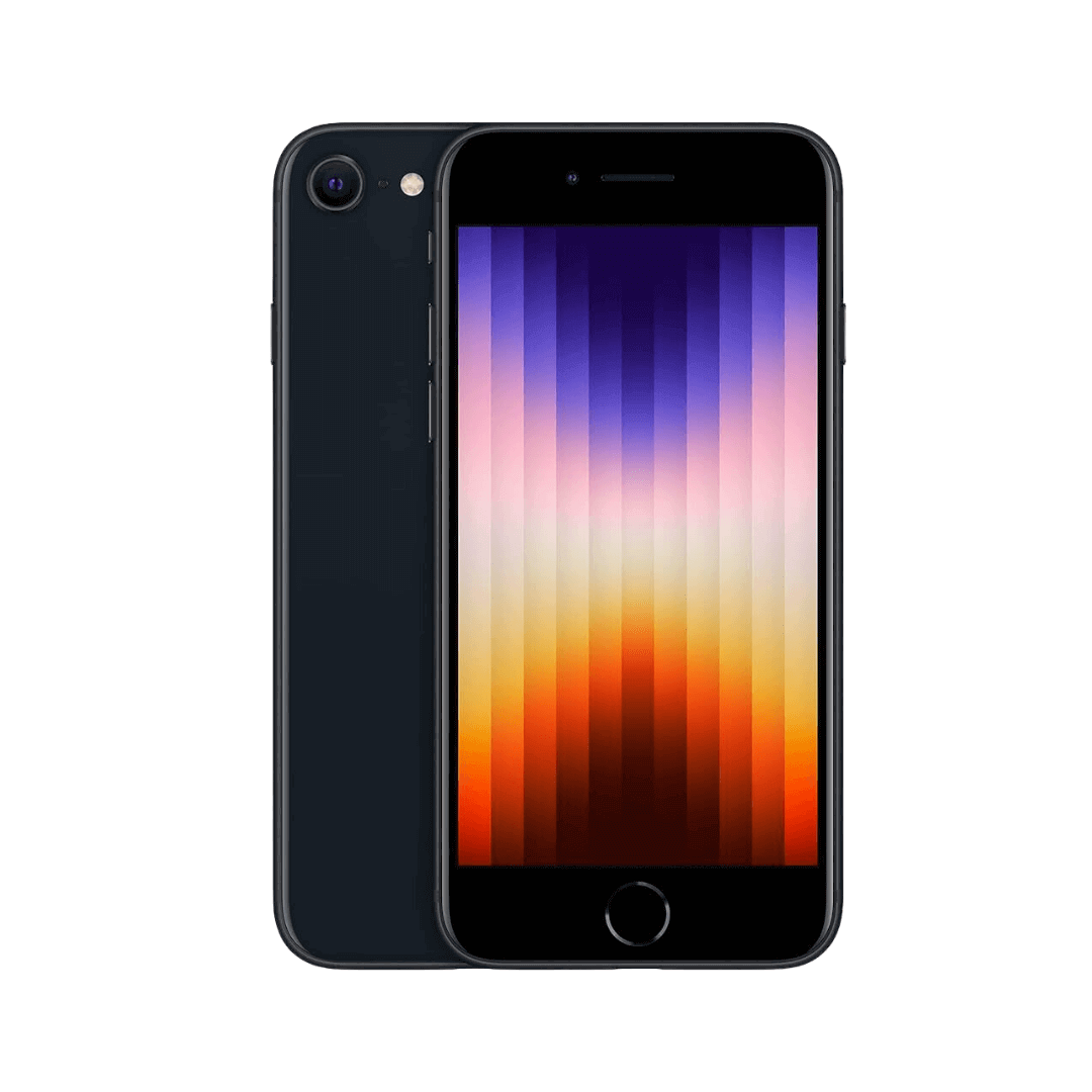 Refurbished Apple iPhone SE 2022 - Midnight