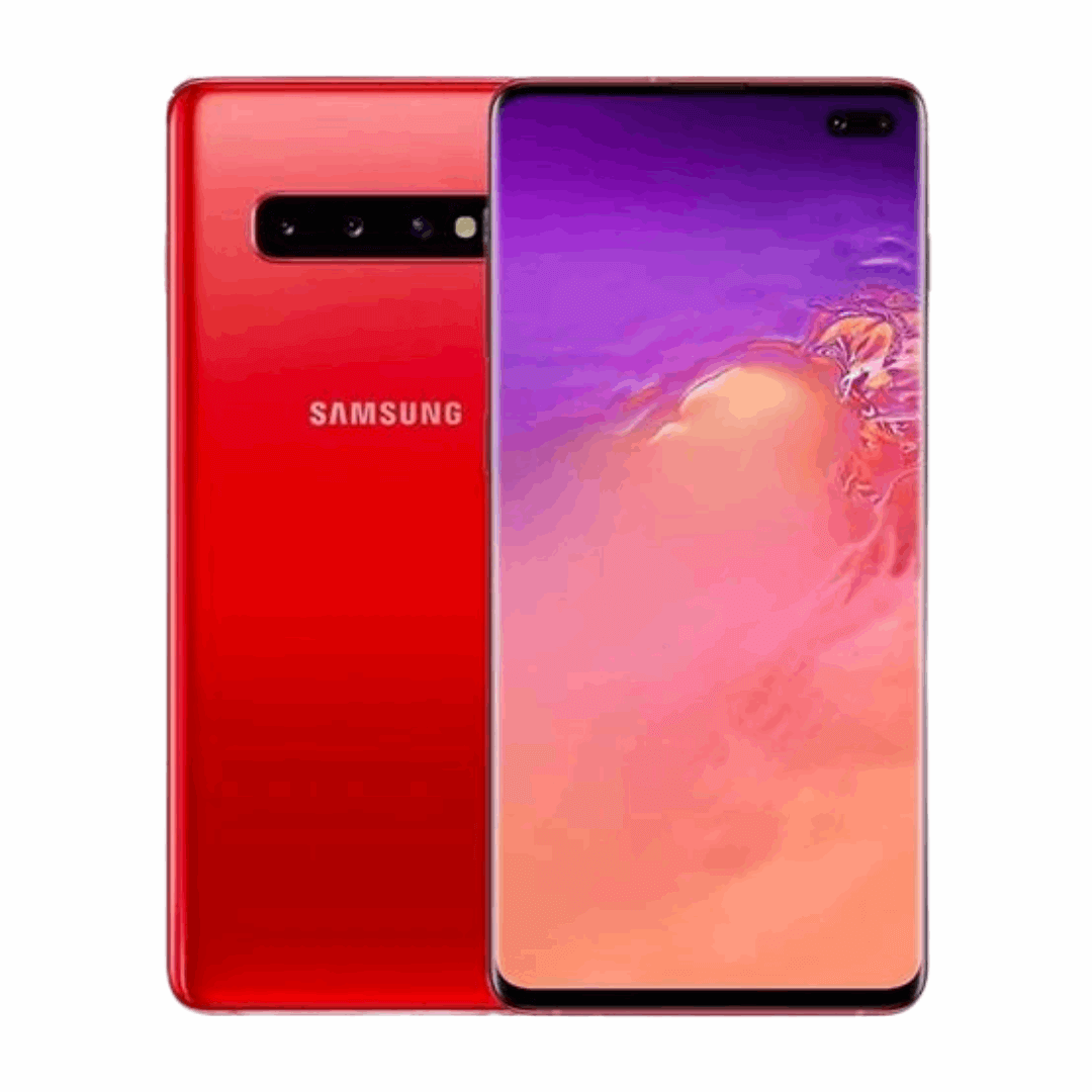Refurbished Samsung Galaxy S10 Plus - Cardinal Red