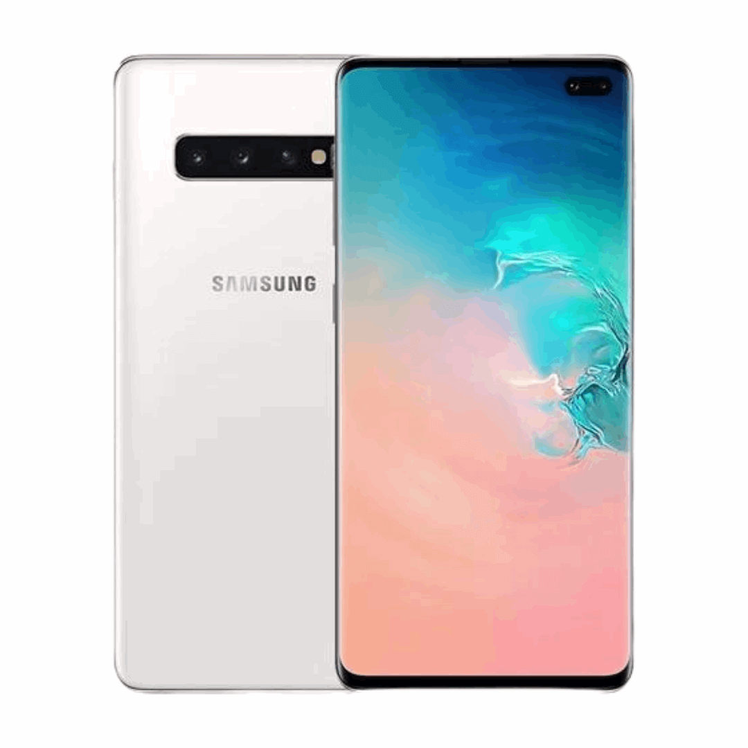 Refurbished Samsung Galaxy S10 Plus - Ceramic White